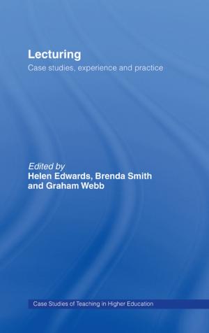 Cover of the book Lecturing by G.J. Ashworth
