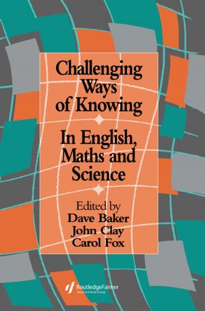 Cover of the book Challenging Ways Of Knowing by Evelyn R Rosenthal
