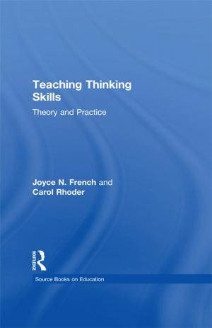 Cover of the book Teaching Thinking Skills by Vesa Ristikangas, Tapani Rinne