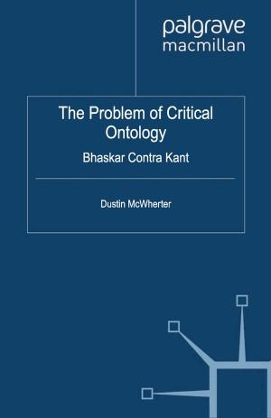 Cover of the book The Problem of Critical Ontology by Claudia Sternberg