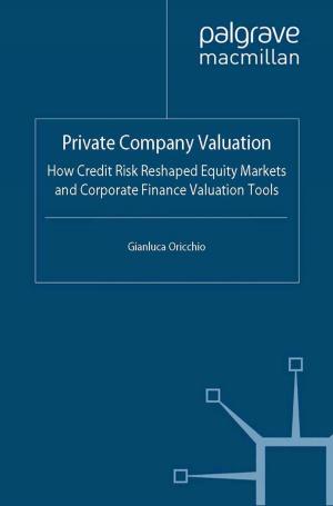 Cover of the book Private Company Valuation by Carmel O'Sullivan