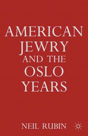 Cover of the book American Jewry and the Oslo Years by Olivier Larizza