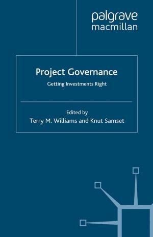 Cover of the book Project Governance by P. Starke, A. Kaasch, F. Van Hooren, Franca Van Hooren