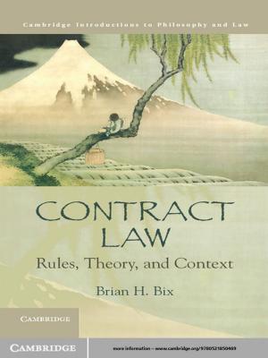 Cover of the book Contract Law by Giuseppe C. Calafiore, Laurent El Ghaoui
