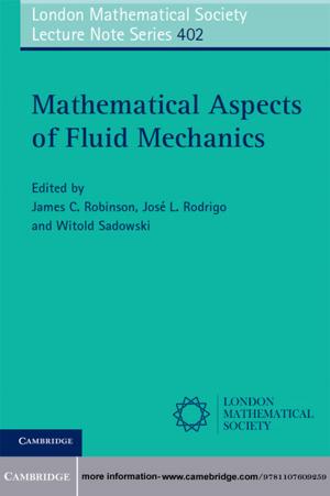 Cover of the book Mathematical Aspects of Fluid Mechanics by M. Steven Fish, Matthew Kroenig