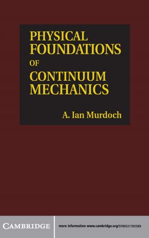 Book cover of Physical Foundations of Continuum Mechanics