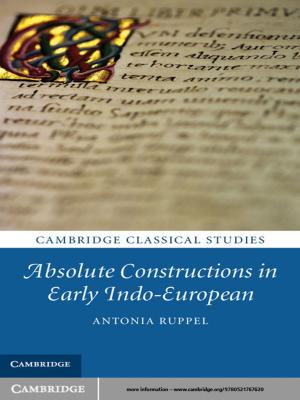 Cover of the book Absolute Constructions in Early Indo-European by Hans-Rudolf Wenk, Andrey Bulakh