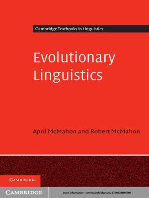 Cover of the book Evolutionary Linguistics by Benedikt Szmrecsanyi