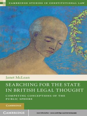 Cover of the book Searching for the State in British Legal Thought by Stephen Greenblatt, Ines Županov, Reinhard Meyer-Kalkus, Heike Paul, Pál Nyíri, Frederike Pannewick