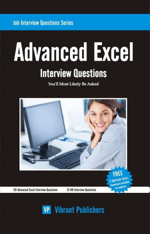 Cover of the book Advanced Excel Interview Questions You'll Most Likely Be Asked by 