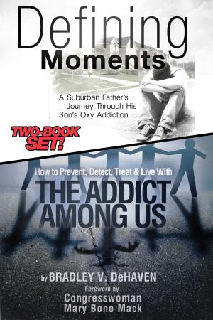 Book cover of Defining Moments: A Suburban Father's Journey Into His Son's Oxy Addiction AND How to Prevent, Detect, Treat & Live With The Addict Among Us-Combined Edition