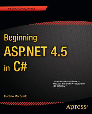 Cover of the book Beginning ASP.NET 4.5 in C# by Bert Scalzo