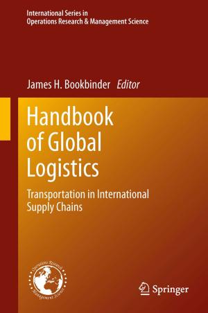 Cover of the book Handbook of Global Logistics by Jerald Greenberg, Robert Folger