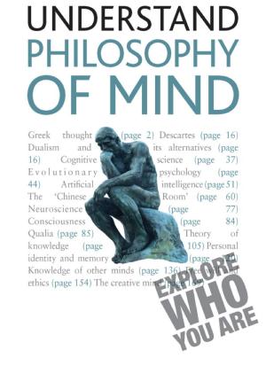 Cover of the book Philosophy of Mind: Teach Yourself by Ruth Snowden