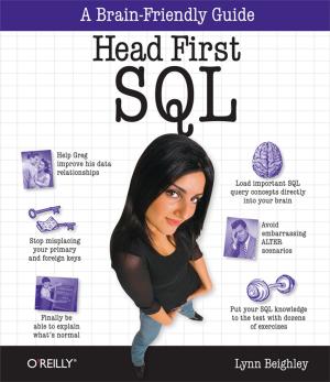 Cover of the book Head First SQL by Jeff Six