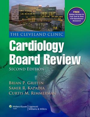 Cover of the book The Cleveland Clinic Cardiology Board Review by P. K. Mukherjee