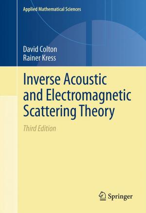 Cover of the book Inverse Acoustic and Electromagnetic Scattering Theory by Juan Pablo Alegre Pérez, Belén Calvo López, Santiago Celma Pueyo