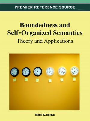 bigCover of the book Boundedness and Self-Organized Semantics: Theory and Applications by 