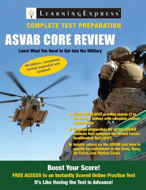 Cover of the book ASVAB: Core Review by Robert Tieman