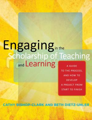 Book cover of Engaging in the Scholarship of Teaching and Learning