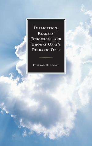 Book cover of Implication, Readers' Resources, and Thomas Gray's Pindaric Odes