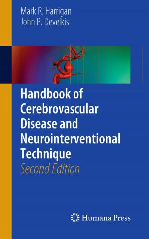 Book cover of Handbook of Cerebrovascular Disease and Neurointerventional Technique