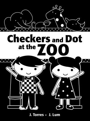 Cover of the book Checkers and Dot at the Zoo by Glenda Leznoff