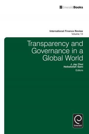 Cover of the book Transparency in Information and Governance by Sung-il Kim, Johnmarshall Reeve, Mimi Bong