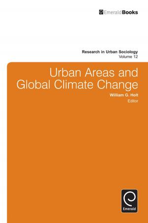 Cover of the book Urban Areas and Global Climate Change by Professor Paul Fudulu