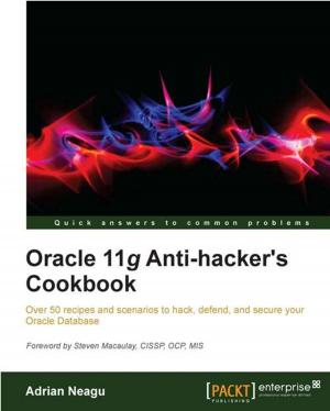 Cover of the book Oracle 11g Anti-hacker's Cookbook by Jeff Martin, Richard Banks