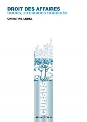 Cover of the book Droit des affaires by Florence Mercier-Leca
