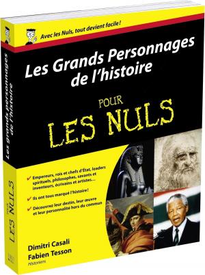 Cover of the book Les Grands personnages de l'histoire pour les Nuls by Carole NITSCHE