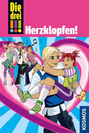 Book cover of Die drei !!!, 25, Herzklopfen! (drei Ausrufezeichen)