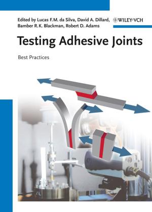 Cover of the book Testing Adhesive Joints by Victor A. Gault, Neville H. McClenaghan