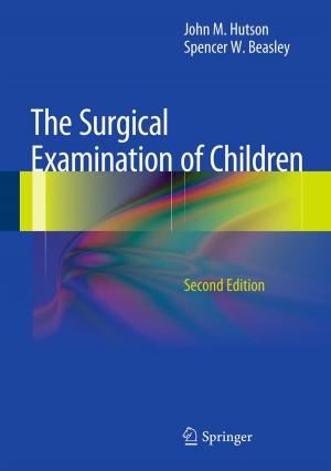 Book cover of The Surgical Examination of Children