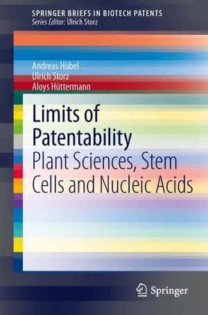 Cover of the book Limits of Patentability by Günter Kessler, Anke Veser, Franz-Hermann Schlüter, Wolfgang Raskob, Claudia Landman, Jürgen Päsler-Sauer