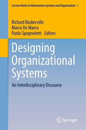 Cover of the book Designing Organizational Systems by 