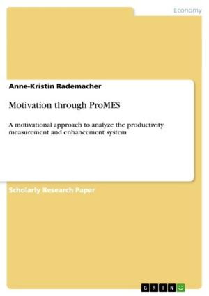 Cover of the book Motivation through ProMES by Stefan Zahnweh