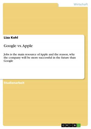 Cover of the book Google vs. Apple by Matthias Riekeles