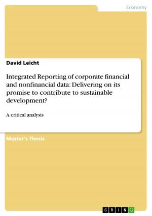 bigCover of the book Integrated Reporting of corporate financial and nonfinancial data: Delivering on its promise to contribute to sustainable development? by 