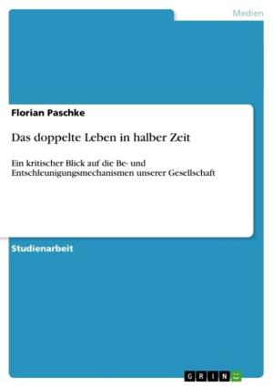 Cover of the book Das doppelte Leben in halber Zeit by Marcel Butkus