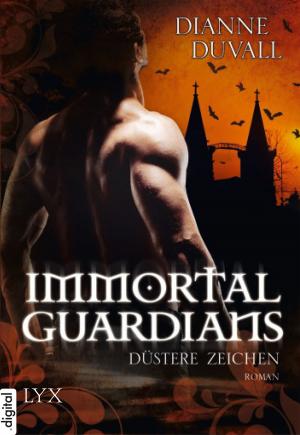 Book cover of Immortal Guardians - Düstere Zeichen