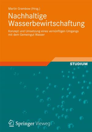 Cover of the book Nachhaltige Wasserbewirtschaftung by Heinrich Martin