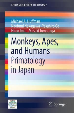 Book cover of Monkeys, Apes, and Humans