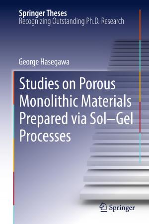 Cover of Studies on Porous Monolithic Materials Prepared via Sol–Gel Processes