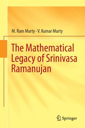 Book cover of The Mathematical Legacy of Srinivasa Ramanujan