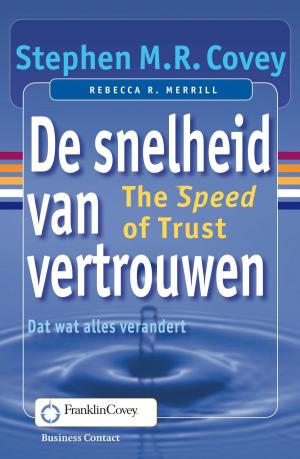 Cover of the book De snelheid van vertrouwen by Dimitri Verhulst