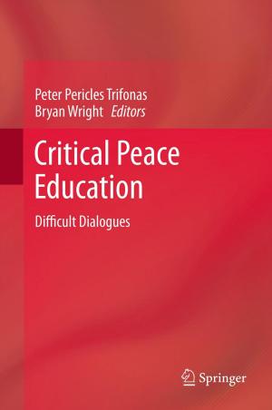 Cover of the book Critical Peace Education by M. Ruse