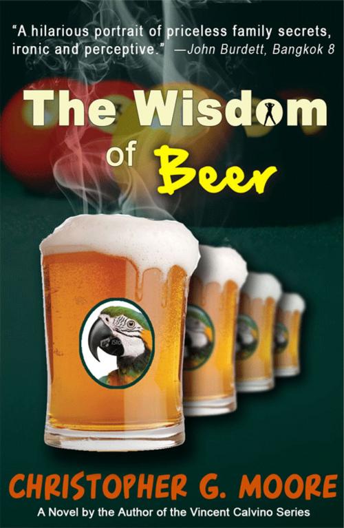 Cover of the book The Wisdom of Beer by Christopher G. Moore, Heaven Lake Press
