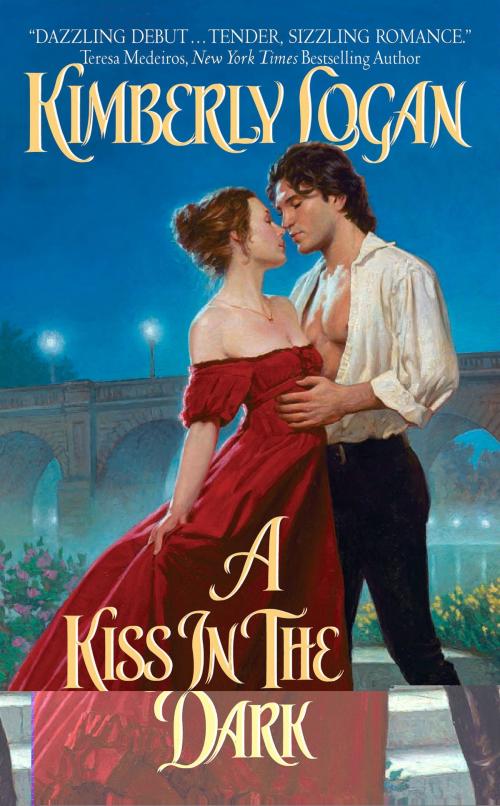 Cover of the book A Kiss in the Dark by Kimberly Logan, Avon